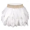 Jarretelles plumes blanches jupe taille haute harnais Burning Man Festival Rave femmes corps soutien-gorge à bretelles Pastel Goth Art vêtements ajuster