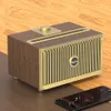 Epacket Oneder-V6 haut-parleur bluetooth rétro en bois sans fil portable extérieur maison bureau o basse radio4552181