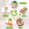 Tecknad Rolig Frog Makeup Headband Wide-Brimmed Elastic Hairband Söt tjejer Hårband Kvinnor Hårtillbehör Flickor Hårband