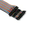 توصيلات توصيلات Sockets 600pcs 40p 40cm Dupont Jumper Wire Cable Cable Line Electronic إلى الذكور والإناث HBM0076-A