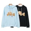 Sweat à capuche pour hommes Homme homme Palm Teddy Bear Womens Sweatshirt Long Manche Explosion Pullover