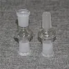 Glas-Wasserpfeifen-Adapter für Wasserpfeifen im Großhandel, Glas-Dropdown-Adapter mit Stecker-auf-Buchse-Konverter-Adaptern 10 mm, 14 mm, 18 mm