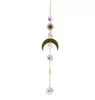 Casa Festa Decoração Colorido Cristais Suncatcher Pendurado Sun Catcher com Ornamento de Pingente de Chain Bolas de Cristal para Janela GCB15098