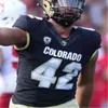 XFLSP Пользовательские NCAA Colorado Buffaloes колледж футбольные майки сшиты любое имя № 12 Стивен Монтес 16 Mason Crosby 23 Phillip Lindsay