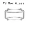 Bâton V9 Max, Tube en verre Pyrex étendu, Fat Boy, convexe, couleur claire, manchon de remplacement, ampoule V9 Max, réservoir