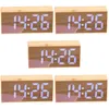 Orologi da parete Set di sveglia digitale con superficie a specchio LED ClockWall
