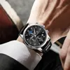Lige Mens Watches Business Fashion Watch Man Top Brand Brand Luxury Leature Wristwatch Quartz Cronógrafo Relógio Automático à prova d'água 220530