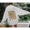 Women's Hoodies & Sweatshirts Tomorrow Needs You Hoodie Aesthetic Clothing Tumblr Graphic Cotton Autumn Spring Quote Party Street Style Pull