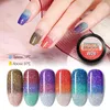 Nxy Nail Gel Thermo Glitter Температура Польский Польский Цвета Хамелеон Изменение 5 мл Canni Soak Off Off Magic Liack 0328