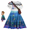 Encanto Cosplay Adulte Isabella Mirabel Madrigal Costume Dolores Pepa Princesse Robe Fille Femmes Enfants Halloween Party Dress Up 220721