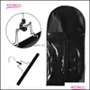 Hair Tools Accessories Products Black Extension Packing Bag Include Hanger And Carrier Storage Wig Stands Extensions For Carring Drop Deli