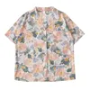 Blouses pour femmes Chemises Vintage Imprimer Belle pour les femmes Mode 2022 Vêtements d'été Urbain Lâche T-shirt à manches courtes Haut décontracté