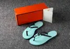 IN THE LOOP H Buckle Jelly Slippers Women Lady Girls Thong Sandals Designer Flat Slides Chain Flip Flops 2022 Summer FASHION Beach7657486