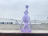 Lila Glass Hookah Oil Rig Bong, 14mm Joint Factory Direktförsäljning Välkommen till beställning