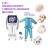 3 In 1 Presotherapy Presoterapia Slimming Machine Air Pressure Fat Loss Suit Far Infrared Heating Body Detox Machines Lymphatic Drainage Equipment
