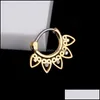 Nabel Klingelknopf Ringe Körperschmuck Shop Nasenring Titan Nagel Septum Piercing Ornamente in Europa und Amerika Drop Lieferung Yof17