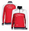 F1 Team Uniform Men's Half-Zip Full-Zip Racing Suit Formula One Fan Tops Can Be Customized