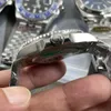 Чистые часы Мужские часы 3186 или 3285 Два движения 40 -миллиметровые красные и синие керамические изготовления левша Бэтмен B23243