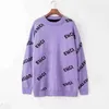 Designer Sweater dames Trui truien Trui met ronde hals Letter borduren mujer Sweatshirt trainingspakken Truien Paar Truien Bovenkleding gehaakt Kleding