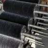 Reinigungsbürsten Hersteller passen industrielle Rostentfernung Polier- und Schleifdrahtpinselwalzen an