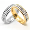 Обручальные кольца Imixlot 6 мм ювелирные украшения из нержавеющей стали кольцо для женщины, любовник, золотой серебряный подарок Wynn22