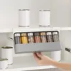 Epacket Satsment Bottle Storage Racks Kök Klapplåda Hängande smaktillsatser Jar Rack1295948