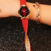 Wristwatches Fashion Women039s Watches 2022 Gogoey Luxury Crystal Ladies Watch Women Casual Leather Strap Clock Zegarek Damski5320170