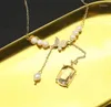 Naszyjniki wisiorek drobne biżuterię naturalny barokowy perłowy naszyjnik z koralikami motyl Kobiety dziewczęta prezenty Vintage łańcuchy swetra lśniący choker partpe