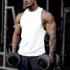 Gym Tank Top Mannen Fitness Kleding Heren Bodybuilding Tank Tops Zomer Gym Kleding voor Mannelijke Mouwloos Vest Shirts Mode 220601