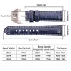 시계 밴드 정품 가죽 watchbands 22mm 24mm 두께 밴드 스트랩 블랙 브라운 오렌지 시계 벨트 팔찌 두개골 버클 포 와치 헬레 22