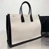 럭셔리 트렌드 여성 핸드백 디자이너 리브 가구 쇼핑 가방 어깨 핸드백 대용량 캔버스 지갑