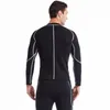 Heren Body Shapers Heren Saunapak Neopreen Zweetjack Workout Gewichtsverlies Lange mouw Taille Trainer Shaper Met Rits OndershirtHeren