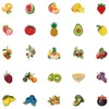 100 pezzi / set adesivi per skateboard cartone animato frutta fresca per auto laptop iPad bicicletta casco moto chitarra PS4 telefono frigorifero decalcomanie adesivo bottiglia d'acqua in PVC