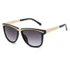 2022 Retro Vintage Square Sunglasses Women Oversized Design Sun Glasses For Male Female Plastic Frame Mirror Gradient