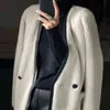 フェイクファーコートファーミンクベルベットコート2022冬の新しい女性バージョンワイルドファッションVネック肥厚暖かい毛皮の短いコートT220716