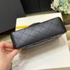 10A Top quality Mini flap bag designer bag 20cm genuine leather shoulder bag lady crossbody bag wallet With box C002