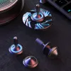 Leuchtender Fidget Spinner aus Metalllegierung R188 Mute Bearing UFO Handspielzeug für Erwachsene Kinder Stressabbau Spielzeug Geschenk 220505