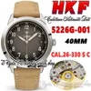 HKF Calatrava Mens Watch HK5226G-010 CAL.26-330 S C HK26-330 Automatic Fectured Dirod Number Number Steel Case Leather Edition Edition Watches