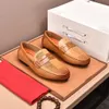 2022 Sapatos de vestido dos homens Designer Clássico Genuíno Partido de Couro Casamento Moda Flats Homens Marca Confortável Locais Casuais Tamanho 38-44
