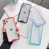 Anti-drop hoesjes van militaire kwaliteit Transparant Acryl TPU Schokbestendig Voor iPhone 14 13 12 11 Pro XR XS Max X 8 Plus Samsung S21 FE S22 Ultra A03 Core A13 A33 A22 A53 A73 A03S