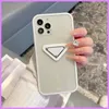 Designer Iphone Case Triangle Clear Phone Cases Ajusté Apple Iphone Case Pour 7 8 Plus X Xs Xr 11 12 13 Pro Max Mini D228103F8410237