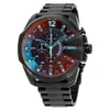 luxury watches for mens watch dz4308 quartz movement Chronograph Dial Silver Stainless Steel men's Wristwatch high qulaity