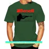 Benelli Gun Firearms Mens Tshirt Black and White B Festive Tee Shirt 220702