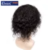 Men Hair Synthetic Water Curly Toupee for Mono System Unit Durable Male Prosthesis 100% Human Replacement 's Wig 0527