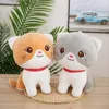 24CM Cute Cat Plush Doll Toys Children Simulation Animal Cats Toy Boys Girls Sleeping Soft Stuffed Cat Dolls Birthday Gifts