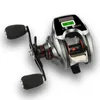 Elektriskt fiske Baitcasting Rullar 6 1BB 10KG Power Low Profile Line Counter-fiskeredskap Vattentät