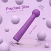 NXY Vibromasseur Doux Silicone Gode Vibromasseur Clitoris Sex Toy Pour Femmes 9 Vibrations Super Flexible Mur Clitoris Stimulateur Qualité Bâton De Massage 220427