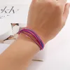 Bracelets de charme simples tecido de algodão com corda de algodão Bracelet Handmade Pray Yoga Colorful For Men Women 2022