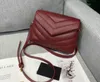 tasarımcılar loulou omuz çantaları lüks deri çantalar crossbody altın gümüş zincir diyagonal askılı çanta Kılıf Cüzdan çanta 80169 #