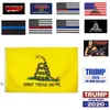 90 * 150 Trump Flag 3 * 5 Feet Thin Blue Line Red Line Drapeau américain 14 2020 Drapeaux présidentiels Ne marchez pas sur moi 23 Styles BBA13143